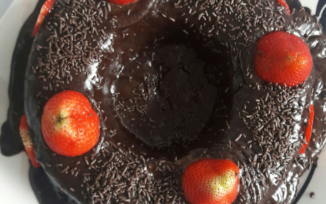 Bolo de chocolate sem farinha