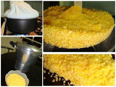 Cuscuz Nordestino no Prato