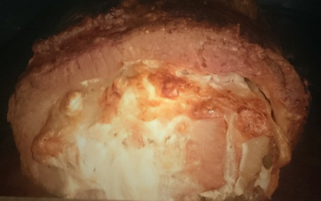 Lombo de porco recheado