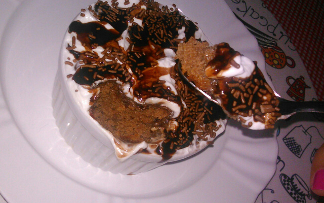 Bolo de caneca fofinho