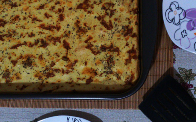 Torta de atum - liquidificador