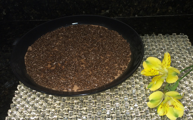 Sobremesa gelada tipo prestígio