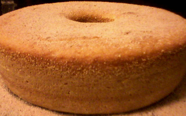 Pão-de-ló de fubá