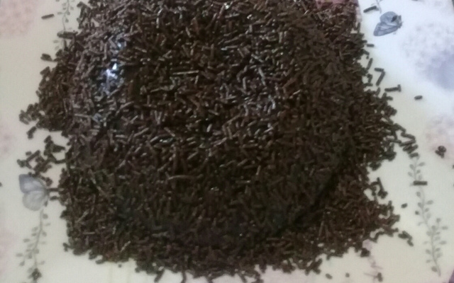 Brigadeirão  de micro-ondas gostoso da Tainá