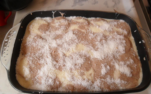 Torta de Bolacha Mesclada