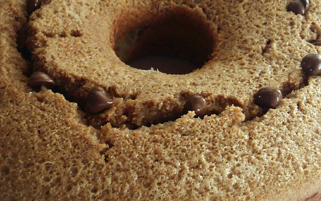 Bolo integral de laranja de liquidificador