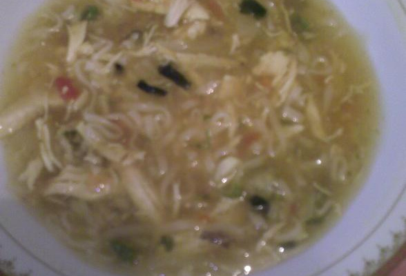 Sopa de frango super light