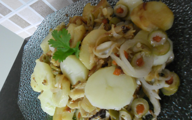 Bacalhau natalino (fácil e light)