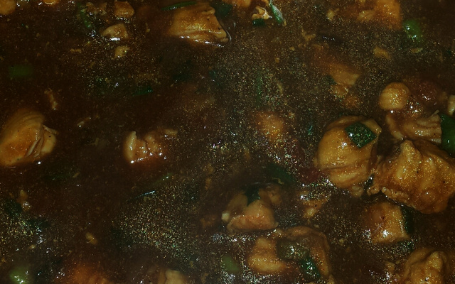 Frango ao molho de gengibre