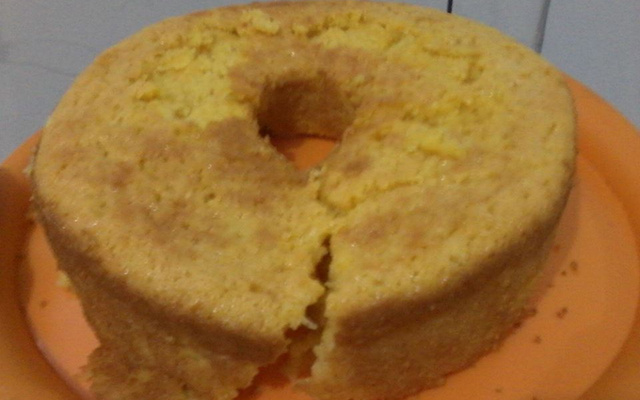 Bolo de milho verde-zás trás