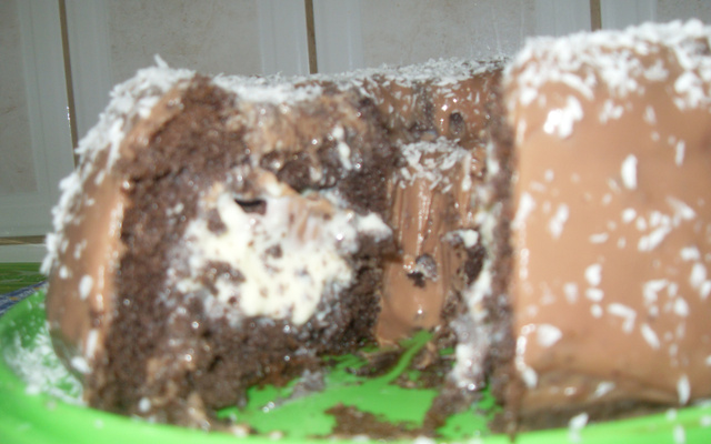 Bolo cavado guloseima