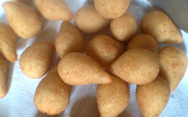 Coxinha de frango tradicional