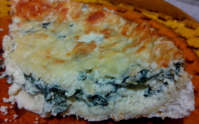 Quiche de espinafre