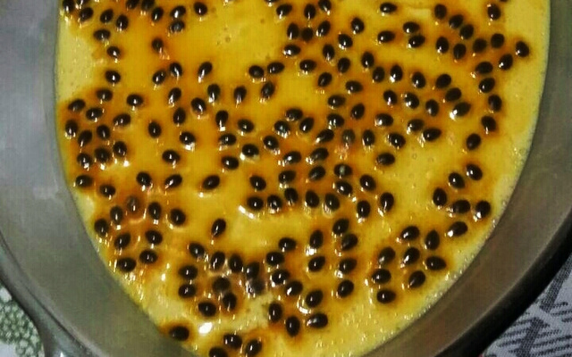 Mousse de maracujá cremoso