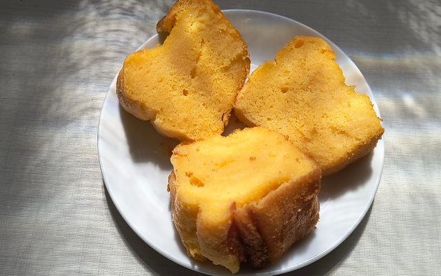 Bolo de farinha de milho