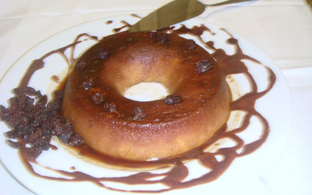 Pudim de pão integral