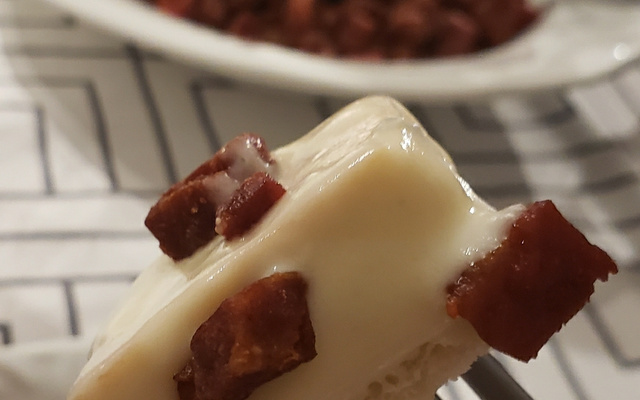 Creme de Cebola com Gorgonzola e Calabresa para Founde