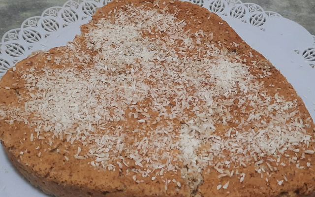 Bolo de farinha de amêndoas low carb