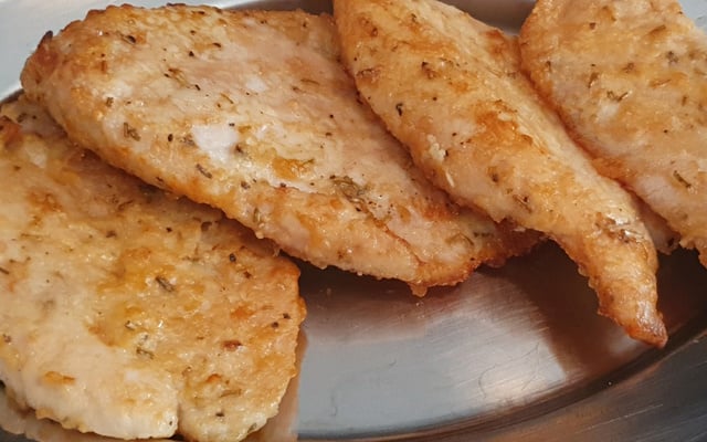 Filé de frango no forno