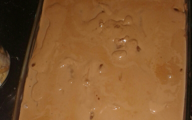 Pavê misto de biscoito de maisena