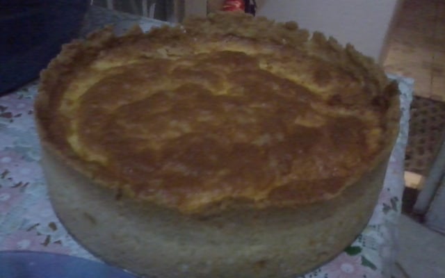 Torta cremosa de frango