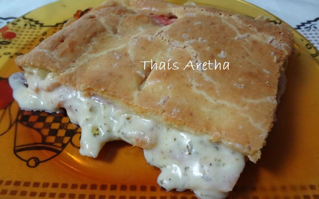 Torta de Presunto e queijo (bauru)