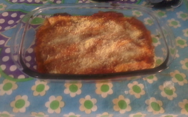 Panqueca com carne moída