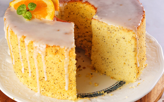 Bolo especial de laranja