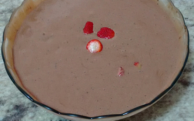 Estrogonofe de morango