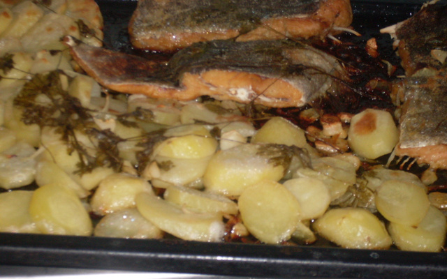 Bacalhau ao forno da Dethy