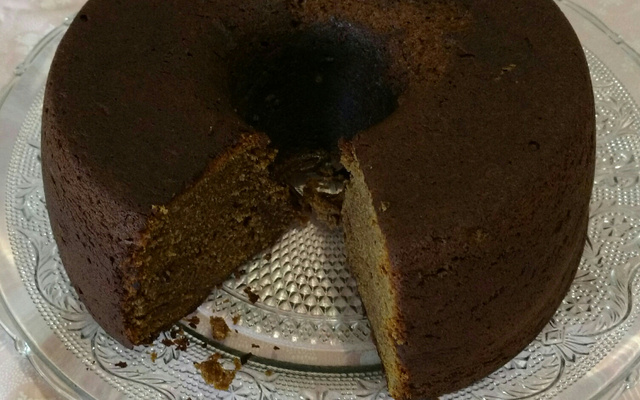 Bolo de passas de caju