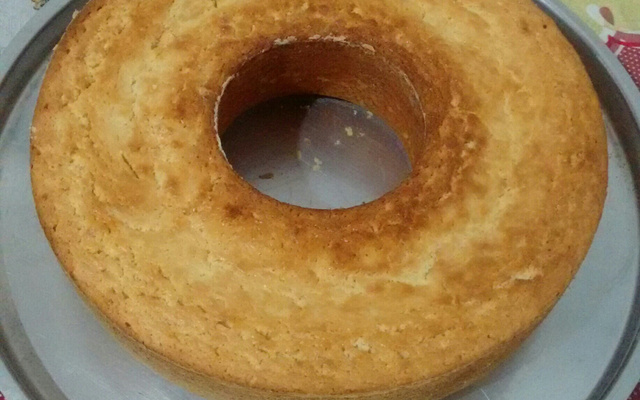 Bolo de mandioca delicioso