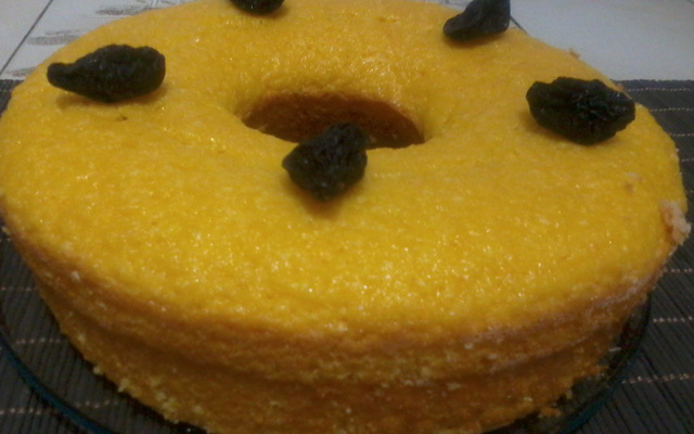 Bolo de milho verde em lata