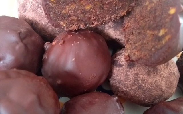 Brigadeiro de banana passa