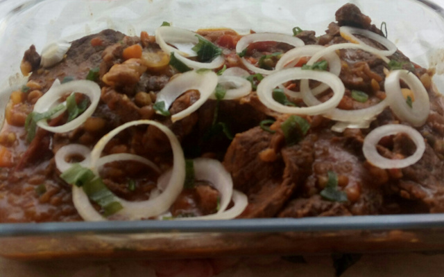 Bife fácil na panela de pressão