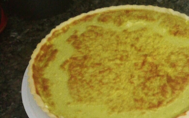 Quiche de ricota com requeijão