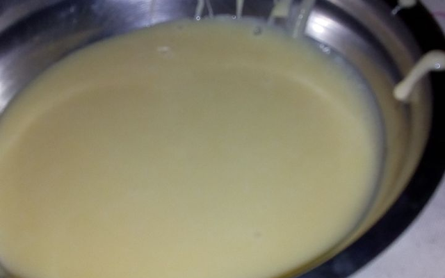 Leite condensado caseiro