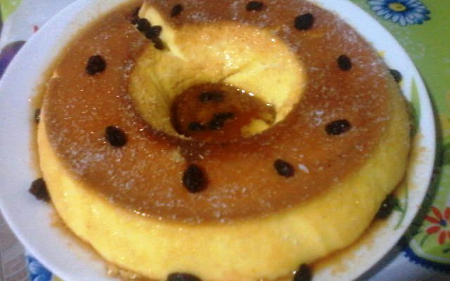 Pudim de leite em pó da vovó