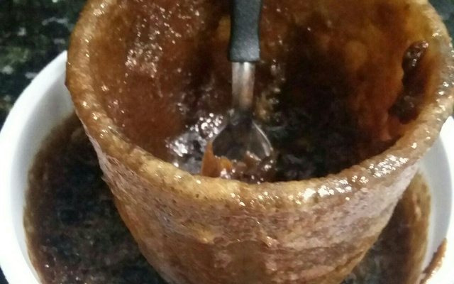 Bolo de caneca de chocolate