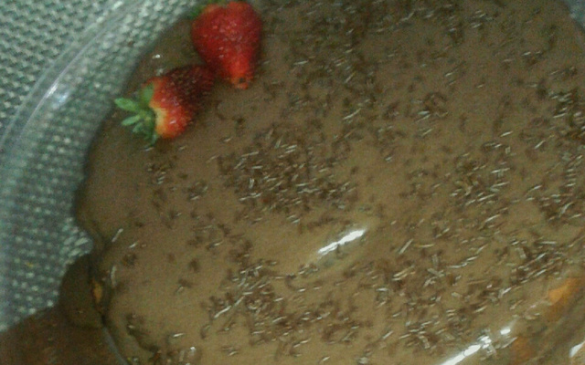 Bolo de Cenoura com Chocolate