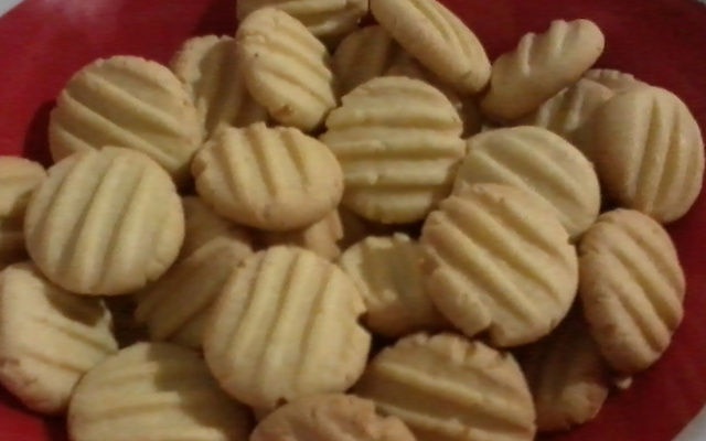 Biscoitos amanteigados