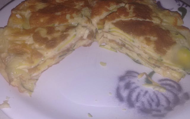 Omelete de abobrinha