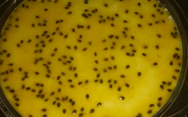 Mousse de maracujá do Nicola