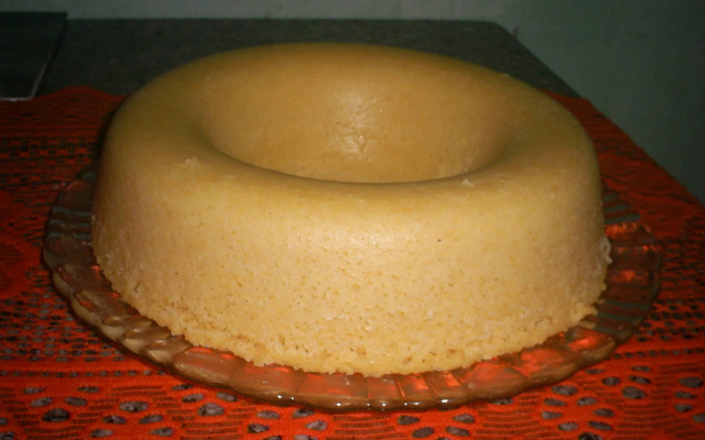 Bolo de fubá para microondas