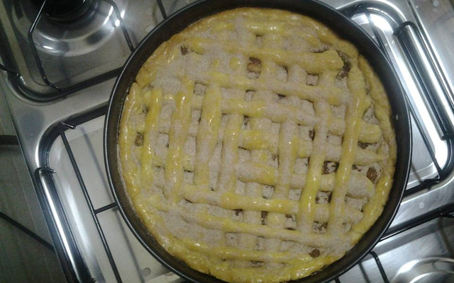 Torta de maçã fácil, rápida e saborosa