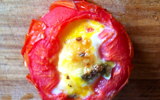 Delícia de tomovo( tomate com ovo )