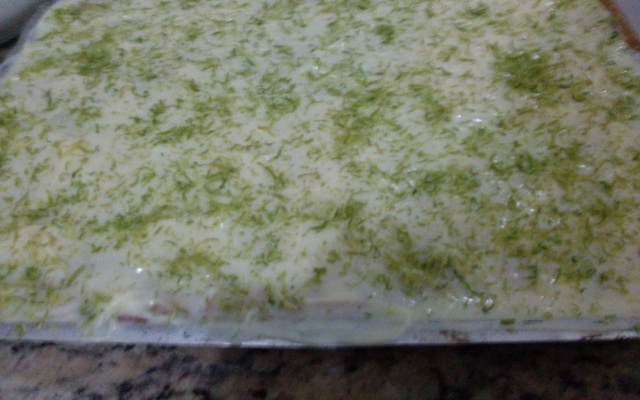 Torta grande de limão