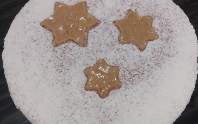 Bolo molhadinho de doce de leite