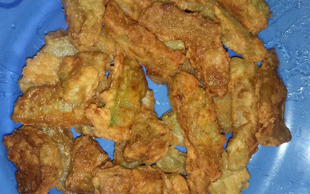 Chuchu à milanesa do Lúcio Cézar