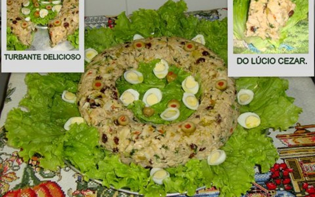 Turbante delicioso do Lúcio Cezar